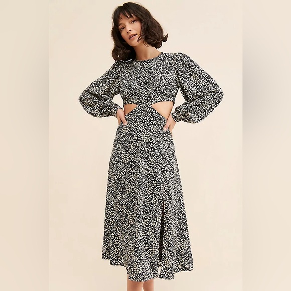 NWT Anthropologie ASTR the Label Tie-Back Cut-Out Dress, Women’s (L) - Picture 2 of 10